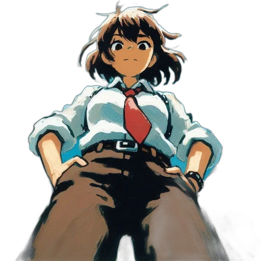 staff, dress, face, jacket transparent PNG cut-out