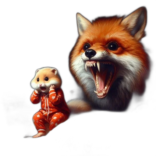 animal, creature, concept art, photorealistic transparent PNG cut-out