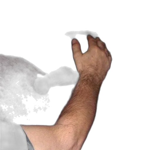 weapon, bottle, face, food transparent PNG cut-out