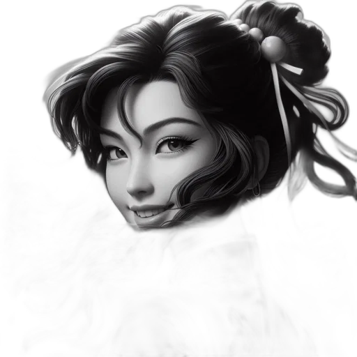 face, crown, mask, hair transparent PNG cut-out