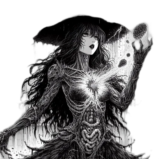 creature, dress, dragon, mask transparent PNG cut-out