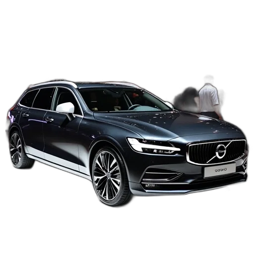 car, 3d render, photorealistic, volvo transparent PNG cut-out