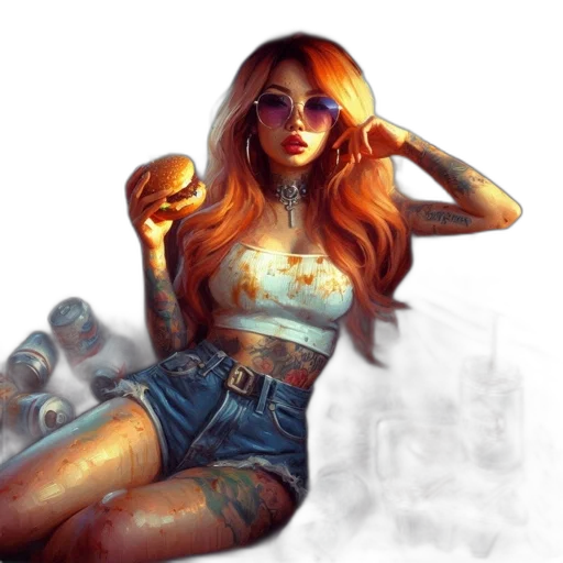 dress, fantasy art, concept art, photorealistic transparent PNG cut-out