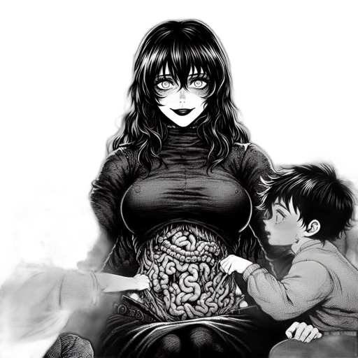 comic book art, concept art, fantasy art, anime transparent PNG cut-out