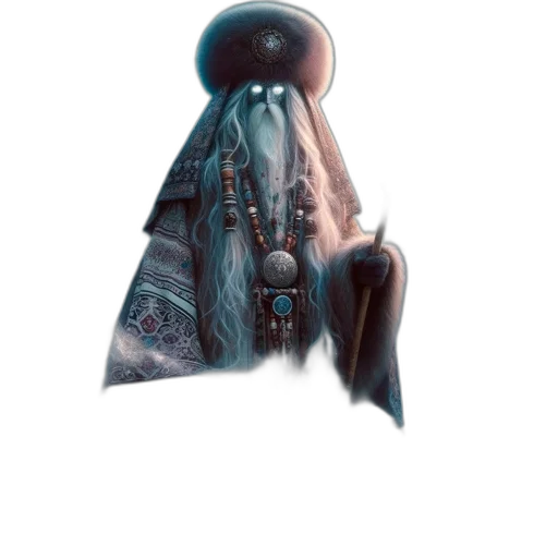 robot, mask, creature, staff transparent PNG cut-out
