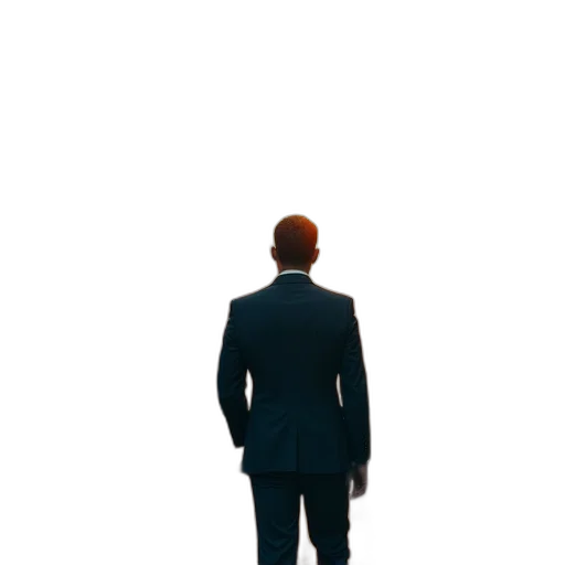 staff, jacket, robot, face transparent PNG cut-out