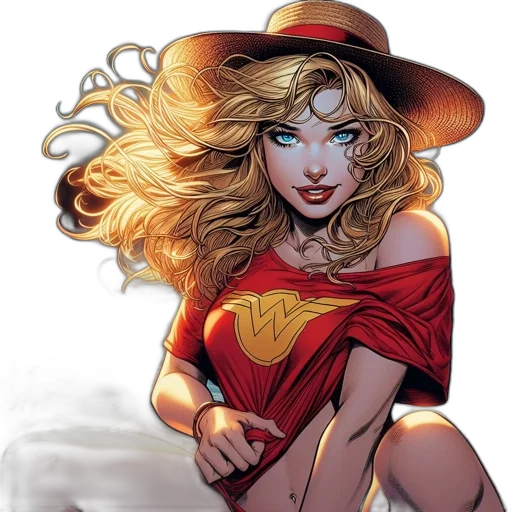 comic book art, concept art, cartoon, fantasy art transparent PNG cut-out