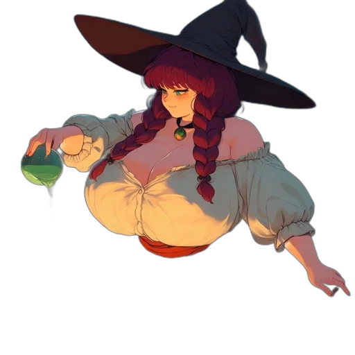 hat, staff, dress, jacket transparent PNG cut-out