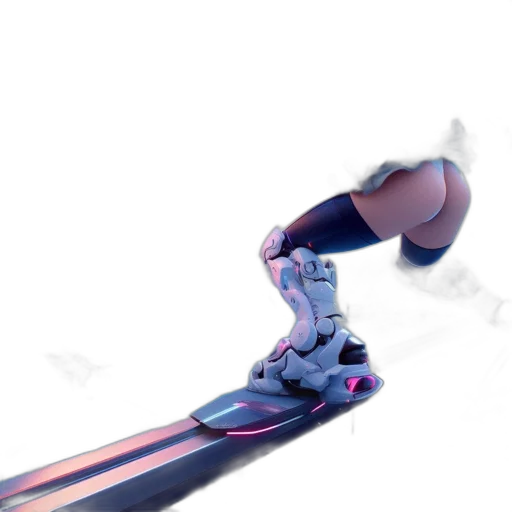 weapon, sword, robot, shoes transparent PNG cut-out