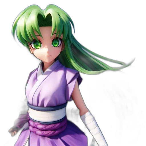 staff, anime, 3d render, concept art transparent PNG cut-out