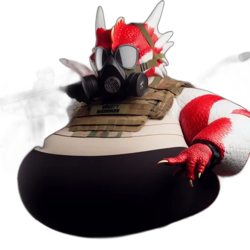 robot, weapon, mask, hat transparent PNG cut-out