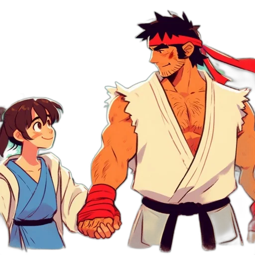 concept art, anime, pixel art, comic book art transparent PNG cut-out