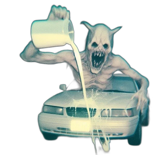 car, creature, animal, concept art transparent PNG cut-out