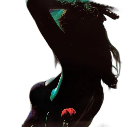 mask, hair, dress, creature transparent PNG cut-out