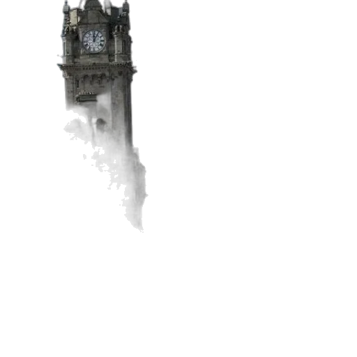 building, dragon, staff, robot transparent PNG cut-out