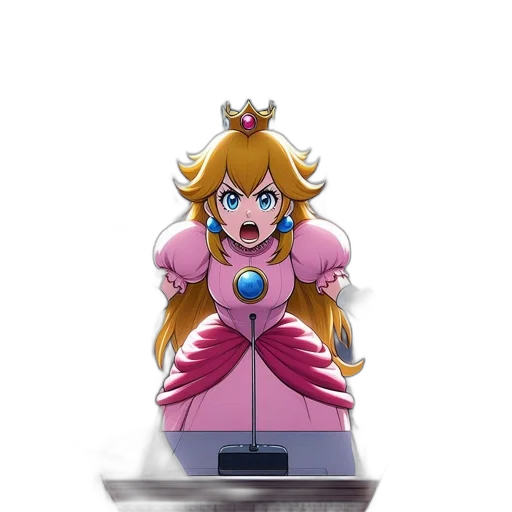 crown, dress, weapon, staff transparent PNG cut-out