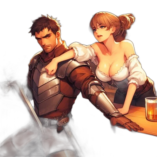 sword, weapon, fantasy art, concept art transparent PNG cut-out