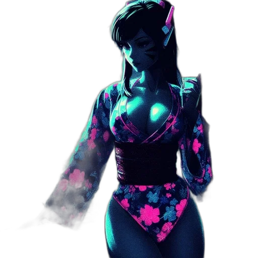dress, robot, mask, concept art transparent PNG cut-out