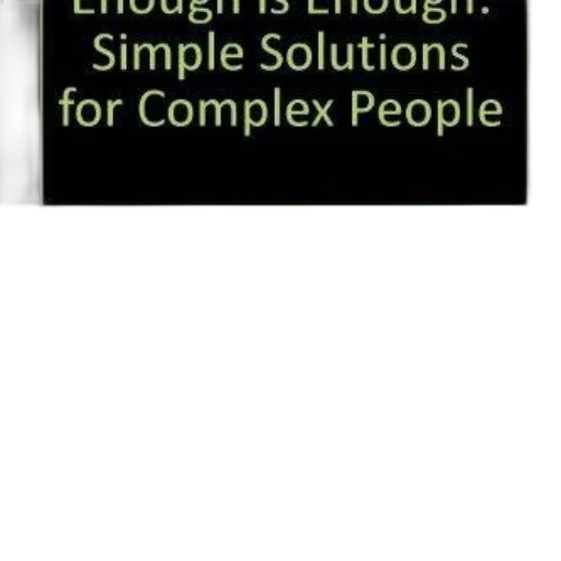 enough, simple, solutions, complex transparent PNG cut-out