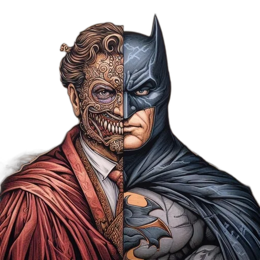 mask, comic book art, concept art, fantasy art transparent PNG cut-out