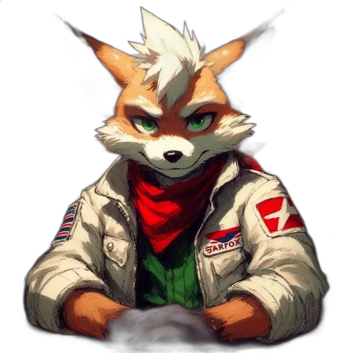 jacket, staff, animal, face transparent PNG cut-out