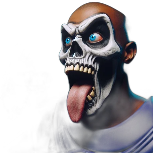 mask, face, creature, concept art transparent PNG cut-out