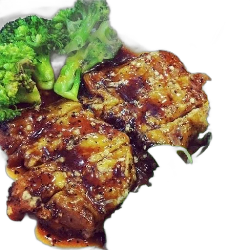 food, photorealistic, plate, broccoli transparent PNG cut-out
