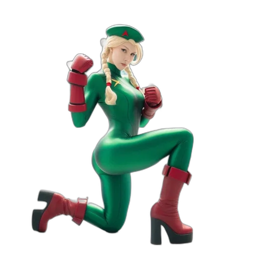 robot, weapon, staff, 3d render transparent PNG cut-out