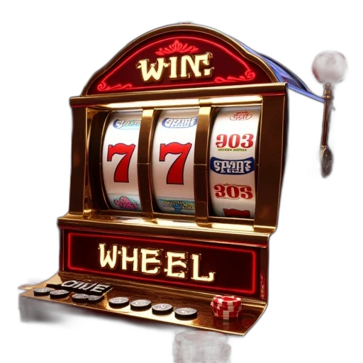 furniture, slot, machine, featuring transparent PNG cut-out