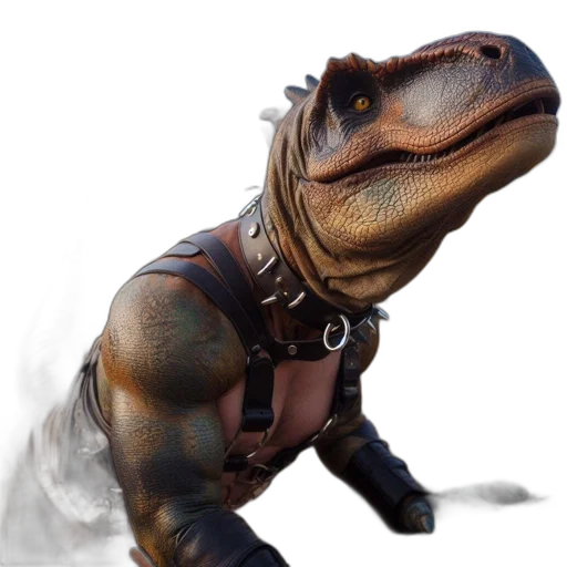 dragon, creature, animal, staff transparent PNG cut-out