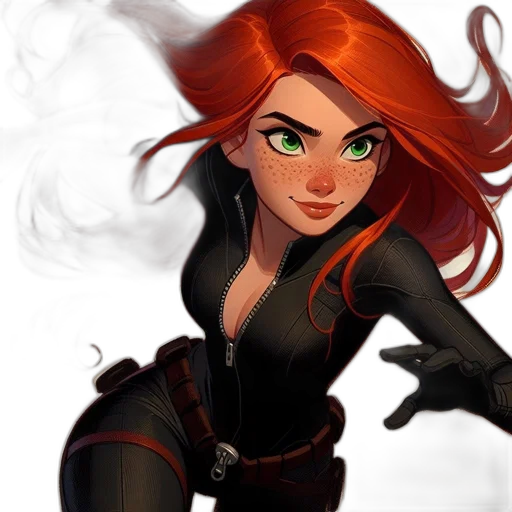 comic book art, concept art, fantasy art, cartoon transparent PNG cut-out