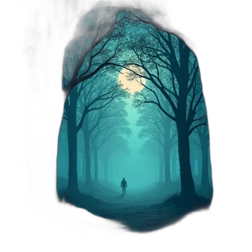tree, creature, bottle, mask transparent PNG cut-out