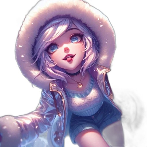hat, dress, staff, face transparent PNG cut-out