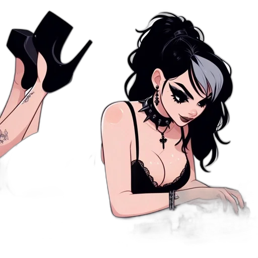 shoes, concept art, cartoon, comic book art transparent PNG cut-out