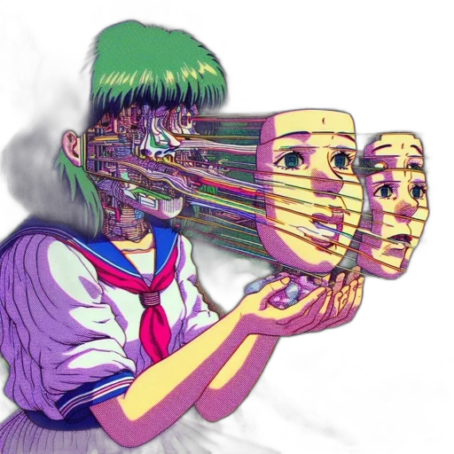 mask, robot, face, weapon transparent PNG cut-out