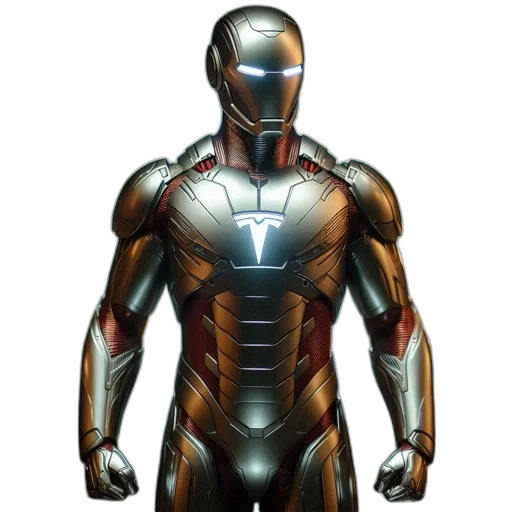 robot, comic book art, concept art, 3d render transparent PNG cut-out