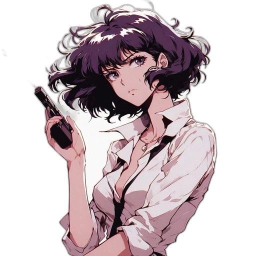 staff, weapon, flower, hair transparent PNG cut-out