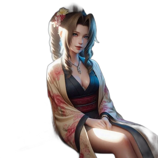 dress, face, staff, dragon transparent PNG cut-out