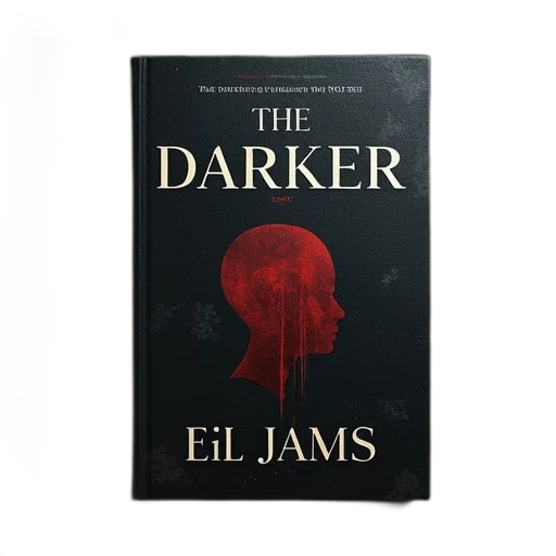 book, cover, darker, james transparent PNG cut-out