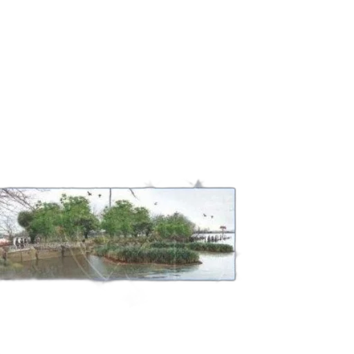 tree, staff, building, photorealistic transparent PNG cut-out