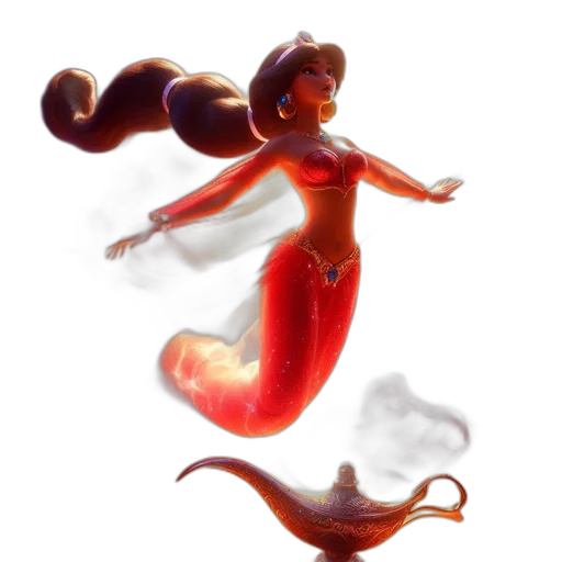 dress, hair, staff, concept art transparent PNG cut-out