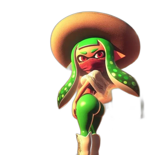 hat, weapon, staff, dress transparent PNG cut-out