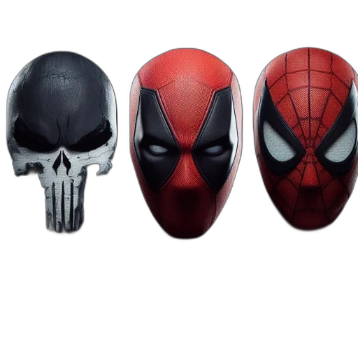 mask, face, concept art, comic book art transparent PNG cut-out