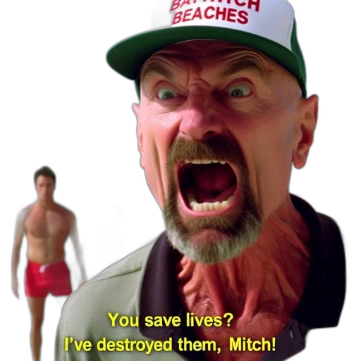 vaporwave, beach, fire, underwater transparent PNG cut-out