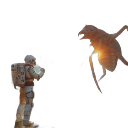 creature, robot, animal, dragon transparent PNG cut-out