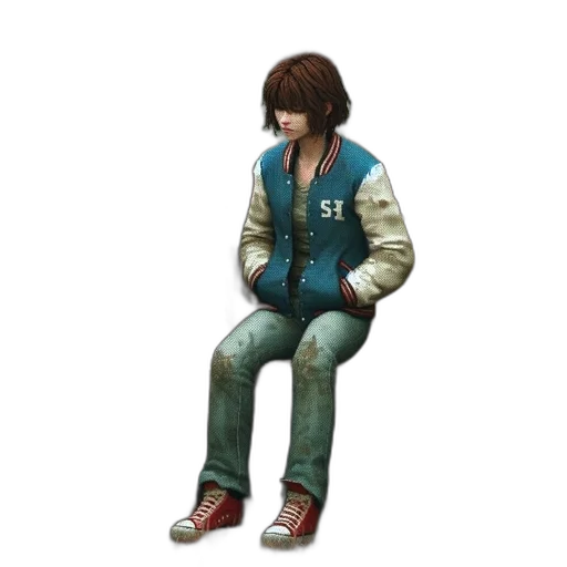 jacket, shoes, robot, concept art transparent PNG cut-out