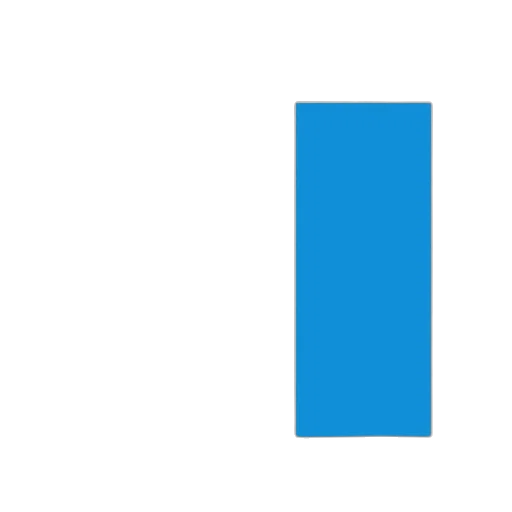 robot, pixel art, blue, monochrome transparent PNG cut-out
