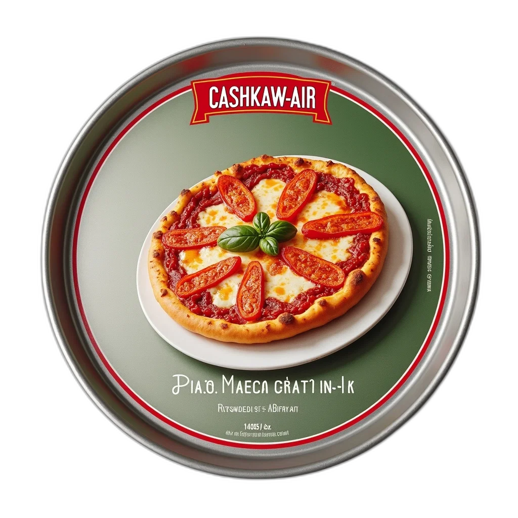 food, round, silver, pizza transparent PNG cut-out