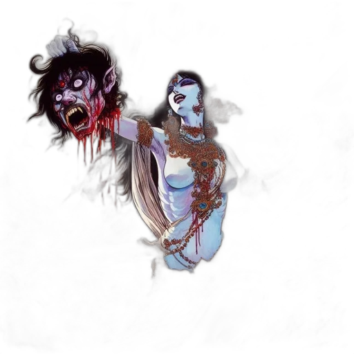 creature, concept art, comic book art, fantasy art transparent PNG cut-out
