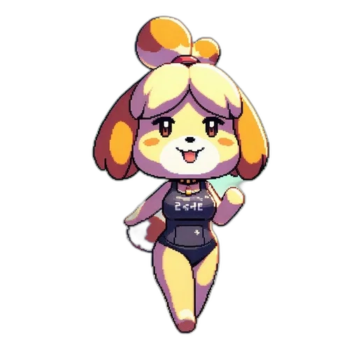 staff, dress, animal, creature transparent PNG cut-out